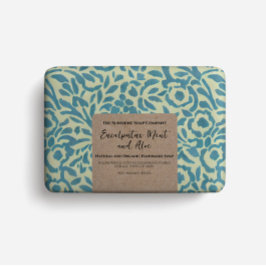 Flyer Soap Packaging Paper abstrato Teal Standard