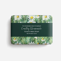 Soap Packaging Paper Watercolor chamomile