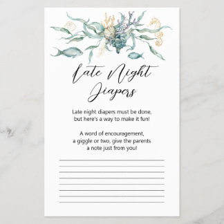 Flyer Sob a Fralda de águas-vivas do mar