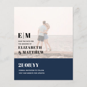 Flyer SOBREPOSIÇÃO DE FOTOGRAFIA EM NEGRITO Clássico Sal