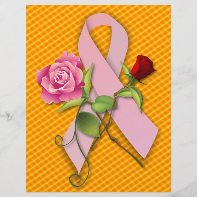 Flyer Sobrevivência do Câncer da Mama de Encerramento (Frente)