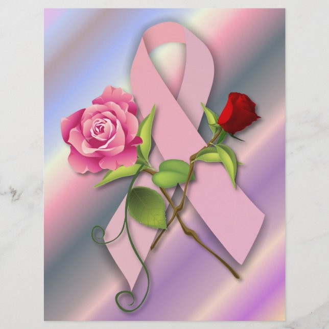 Flyer Sobrevivência do Câncer da Mama de Encerramento (Frente)