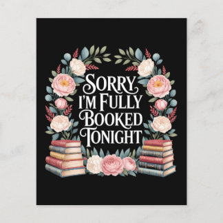 Flyer Sorry I'M Fully Booked Tonight