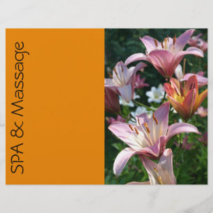Flyer SPA e massagem