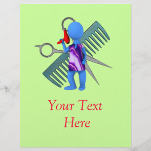 Flyer Stylist para o cabelo