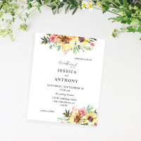 Sumário de Sunflower Wedding