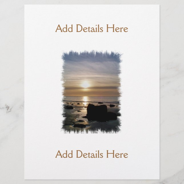 FLYER SUNSET (Frente)