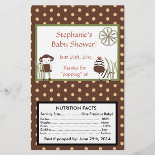 Flyer Tampa de Pipoca de Micro-ondas Personalizada Nali 