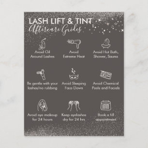 Flyer Tan Cream Sparkle Lash Elevação Tint