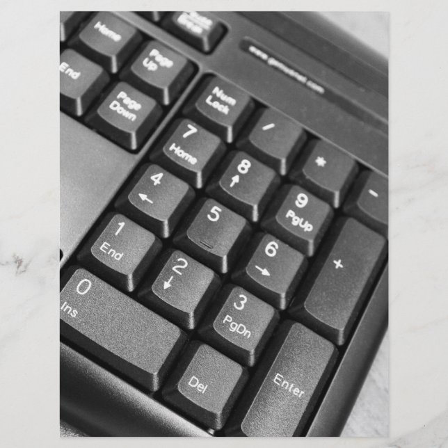 Flyer Teclado do computador (Frente)