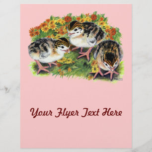 Flyer Teclas de Jardim Flor