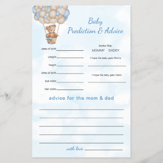 Flyer Teddy Bear Predictions and Advice