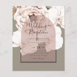 Flyer Tendência MOSS BLUSING WEDDING Sage Pink