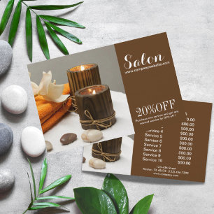 Flyer Terapia de massagem SPA de aromaterapia zen de iog