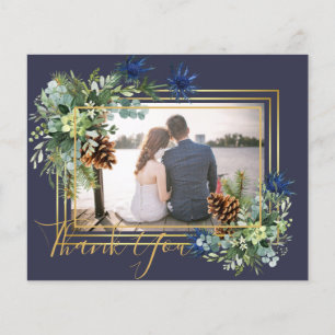 Flyer Terra Maravilhosa do Casamento Eucalyptus Blue de 
