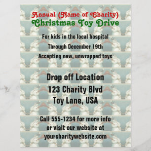 Flyer Teste padrão anual dos bonecos de neve da