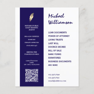 Flyer Texto do estilo corporativo limpo