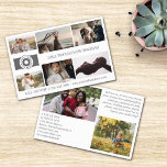 Flyer Texto personalizado da cinza Colagem de fotos do l<br><div class="desc">Folheto de marketing elegante e limpo para um fotógrafo profissional personalizado com suas fotos, logotipo, informações de contato e texto personalizado. Adicione seis fotos ao cobrir, juntamente com seu logotipo, nome comercial, site e número. Por outro lado, adicione mais informações de contato, mais duas fotos e um texto personalizado sobre...</div>