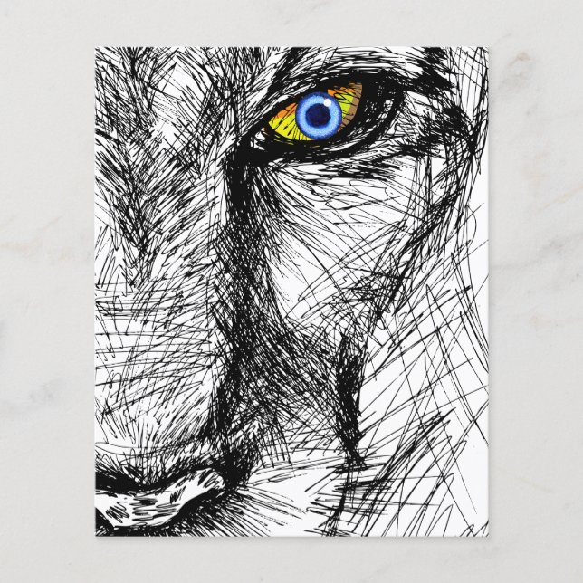 Flyer Tiger's Gaze (Frente)