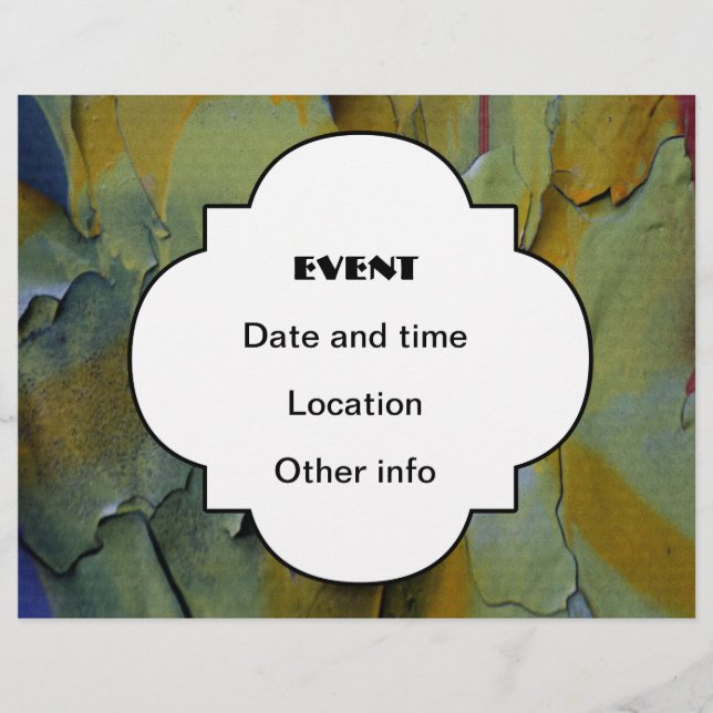 Flyer Tinta de descasque (Frente)