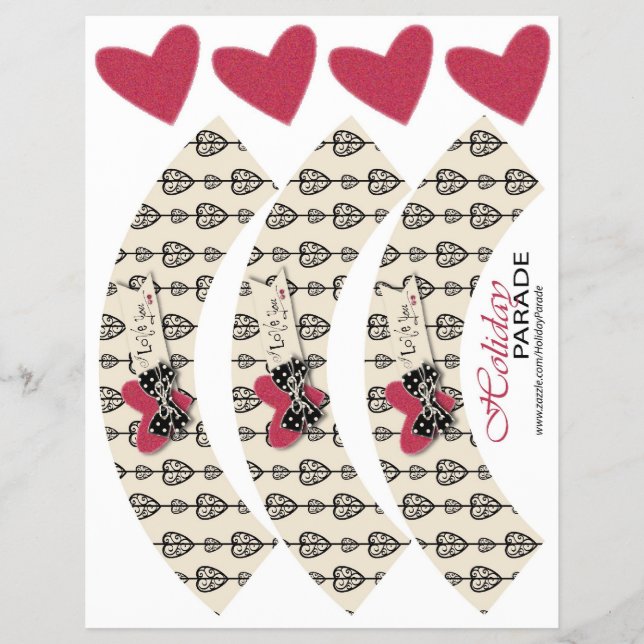 Flyer Tocados em Meus Cupcakes (Frente)