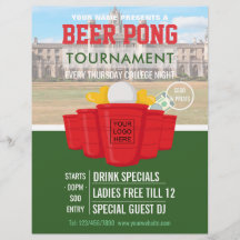Torneio de Beer Pong Universitário adicione logoti