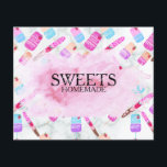 Flyer Treats Pretzels Baker Bakery Treats Pink<br><div class="desc">Treats Chocolate Bakery Business Flyers</div>