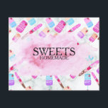 Flyer Treats Pretzels Baker Bakery Treats Pink<br><div class="desc">Treats Chocolate Bakery Business Flyers</div>