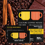 Flyer Trendy Pastel Mug Icones Barista, Café, Coffeehous<br><div class="desc">Trendy Pastel Mug Icones Barista,  Café,  Folhetos Publicitários De Coffeehouse Pela Loja De Cartão de visita.</div>