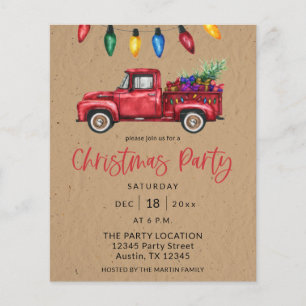Flyer Truck & Lights Faux Kraft Partido B