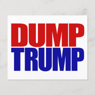 FLYER "TRUMP DUMP"
