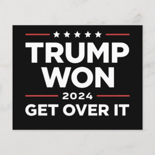 Flyer Trump Ganhou Supere Isso 2024