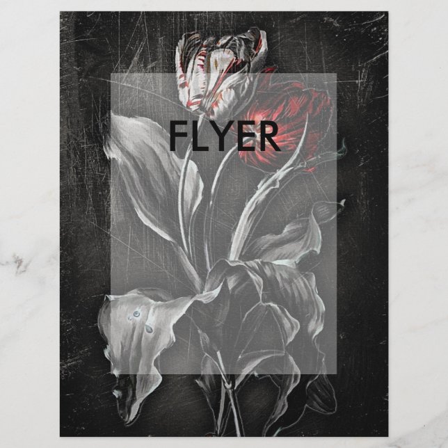 Flyer Tulipas Góticas (Frente)