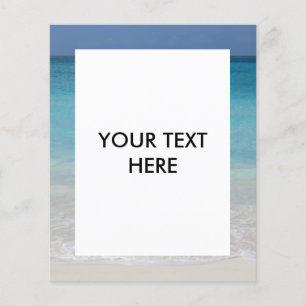 Flyer Turcos da praia   e foto bonitos de Caicos