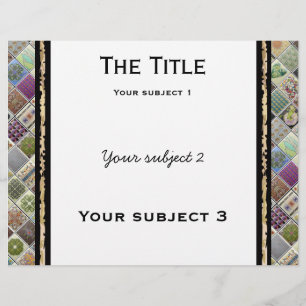 Flyer Um Poster antigo movido