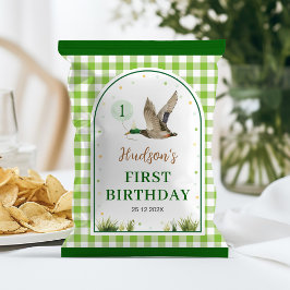 Flyer Um Quebrador Chip Bag De Aniversário De Pato Sortu