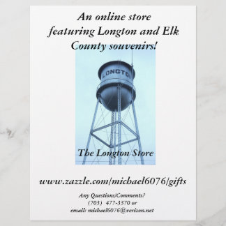 Flyer Uma loja online com Longton!