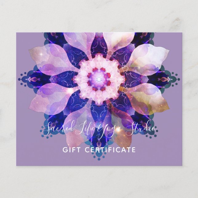 Flyer Unity Mandala (Frente)