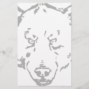 Flyer Urso ursos animal personalizado aniversários