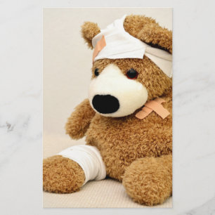 Flyer Urso ursos animal personalizado aniversários