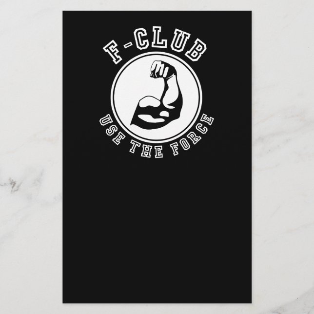Flyer Use a força (Frente)