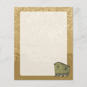 Flyer Vagão aciganado da caravana