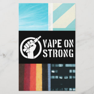 Flyer Vape On Strong
