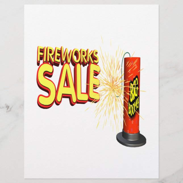 Flyer Venda do Fireworks (Frente)