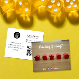 Flyer vendendo venda de marketing imobiliário de referên