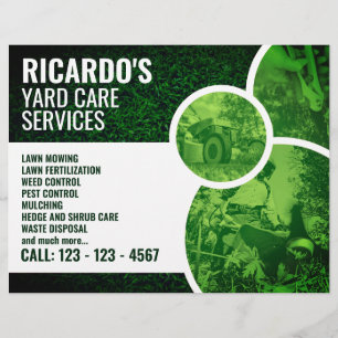 Flyer Verde profissional moderno