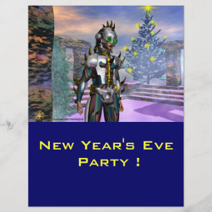 Flyer VÉSpera DE ANO NOVO DE UM CIBORGUE