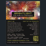 Flyer Vídeo de Firework, Vendas do Fireworks<br><div class="desc">Vídeo De Fogo,  Folhetos De Anúncios De Vendas Do Fireworks Por Loja De Cartão de visita.</div>
