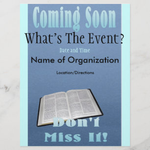 Flyer Vinda insecto logo azul