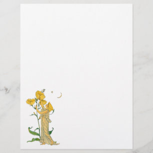 Flyer Vintage Fairy Tale, Noite Primrose, Walter Crane